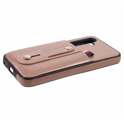 For Samsung Galaxy A14 5G / A14 4G Cell Phone Case Retro PU Leather Cover with Hidden Card Holder