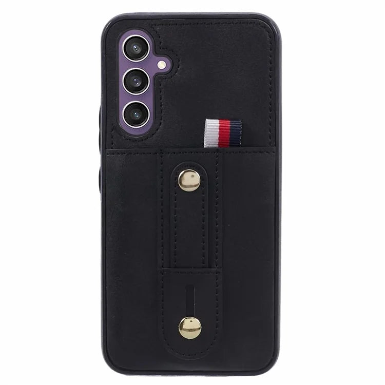 For Samsung Galaxy A14 5G / A14 4G Cell Phone Case Retro PU Leather Cover with Hidden Card Holder