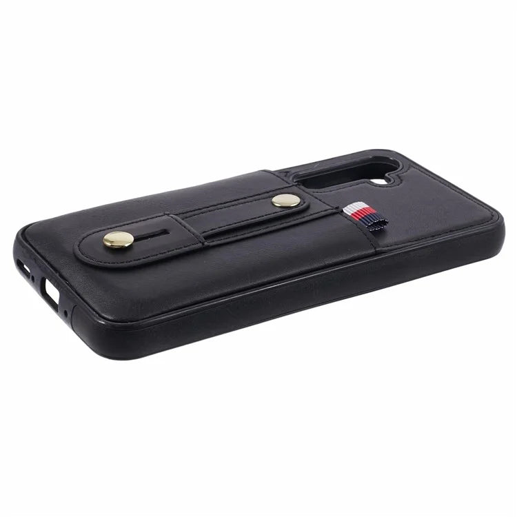 For Samsung Galaxy A14 5G / A14 4G Cell Phone Case Retro PU Leather Cover with Hidden Card Holder