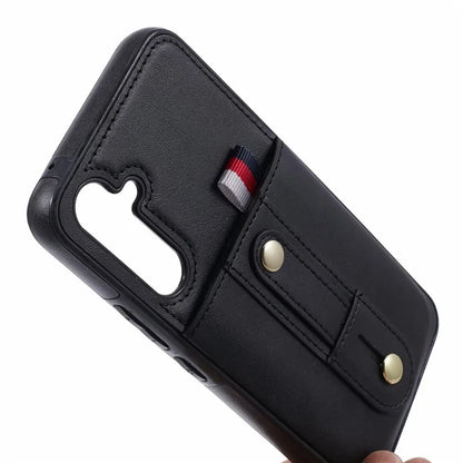 For Samsung Galaxy A14 5G / A14 4G Cell Phone Case Retro PU Leather Cover with Hidden Card Holder