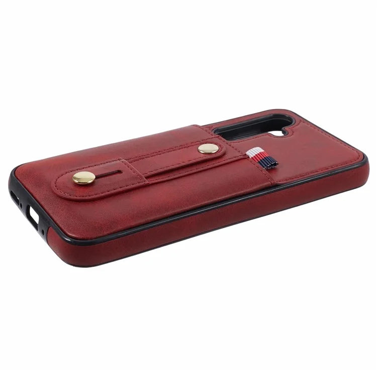 For Samsung Galaxy A14 5G / A14 4G Cell Phone Case Retro PU Leather Cover with Hidden Card Holder