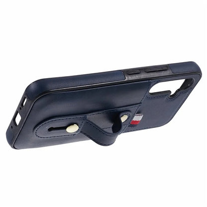 For Samsung Galaxy A14 5G / A14 4G Cell Phone Case Retro PU Leather Cover with Hidden Card Holder