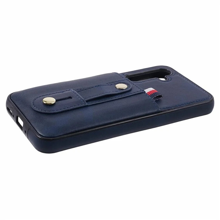 For Samsung Galaxy A14 5G / A14 4G Cell Phone Case Retro PU Leather Cover with Hidden Card Holder