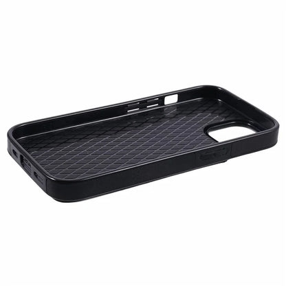 For iPhone 13 6.1 inch Case Retro PU Leather+TPU Kickstand Phone Cover with Card Slots