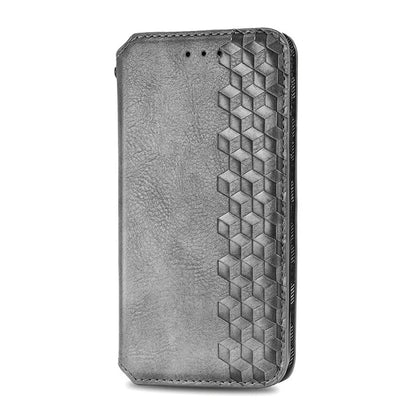 For Samsung Galaxy S24+ Cell Phone Case Imprint Rhombus Pattern Wallet Stand Cover