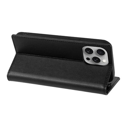BKS-001 For iPhone 15 Pro Max Case Wallet Stand PU Leather Phone Protector