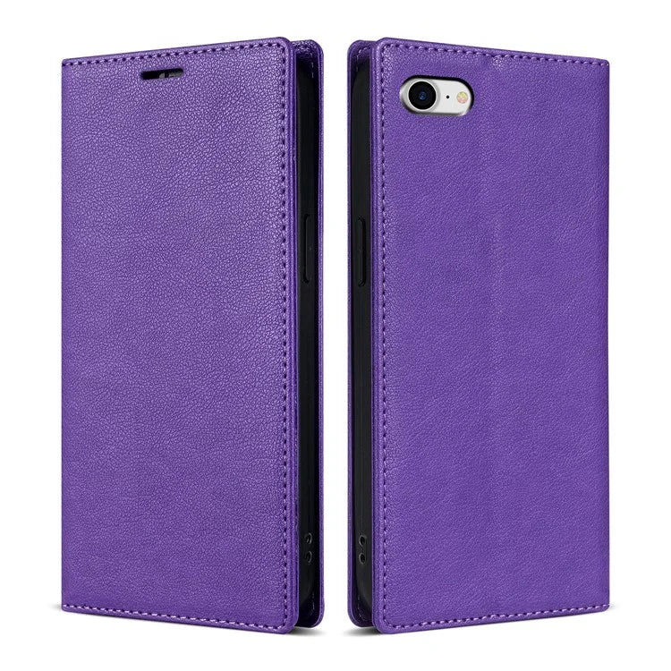 BKS-001 For iPhone 7 4.7 inch / 8 4.7 inch / SE (2022) / SE (2020) Magnetic Phone Case Leather Stand Wallet Cover