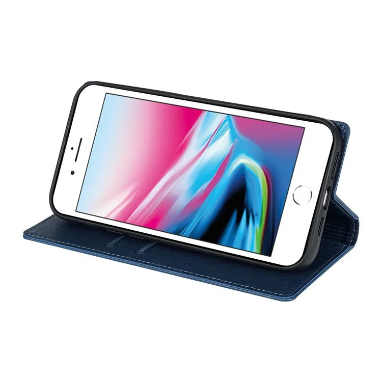 BKS-001 For iPhone 7 4.7 inch / 8 4.7 inch / SE (2022) / SE (2020) Magnetic Phone Case Leather Stand Wallet Cover