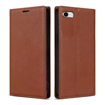 BKS-001 For iPhone 7 4.7 inch / 8 4.7 inch / SE (2022) / SE (2020) Magnetic Phone Case Leather Stand Wallet Cover