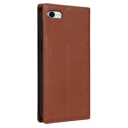 BKS-001 For iPhone 7 4.7 inch / 8 4.7 inch / SE (2022) / SE (2020) Magnetic Phone Case Leather Stand Wallet Cover