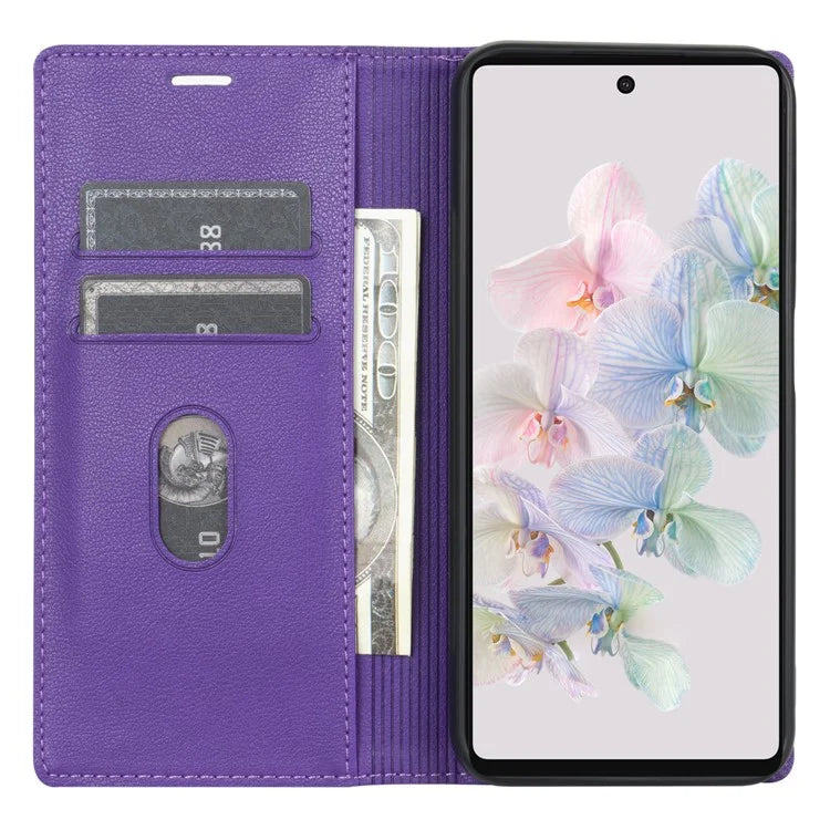 BKS-001 For Google Pixel 8 Pro Case Leather Card Slots Wallet Phone Cover