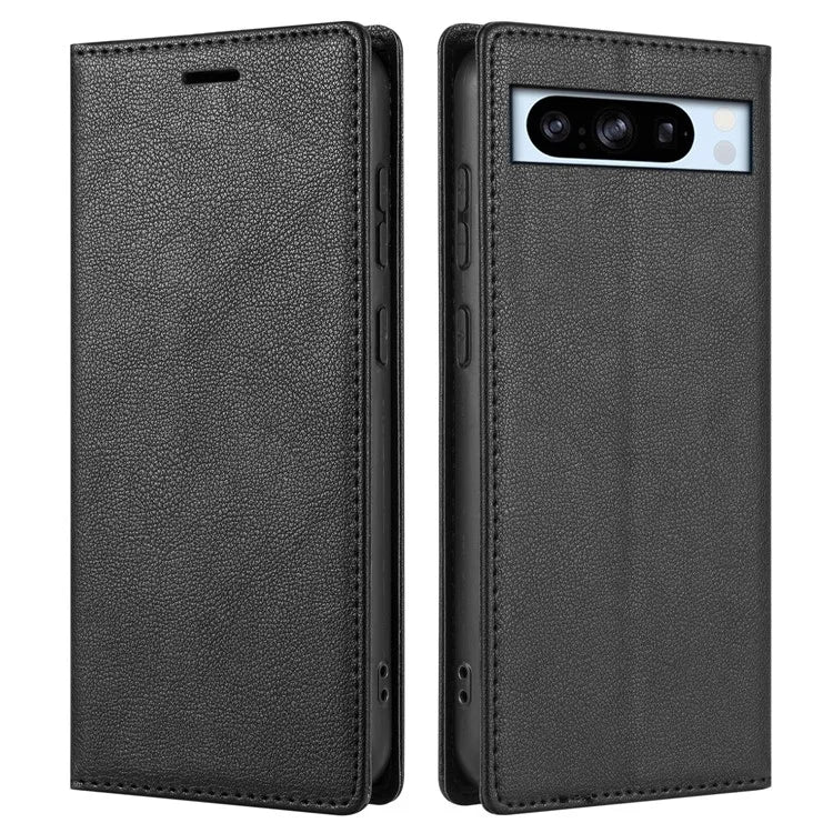 BKS-001 For Google Pixel 8 Pro Case Leather Card Slots Wallet Phone Cover