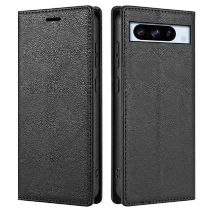 BKS-001 For Google Pixel 8 Pro Case Leather Card Slots Wallet Phone Cover