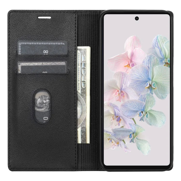 BKS-001 For Google Pixel 8 Pro Case Leather Card Slots Wallet Phone Cover