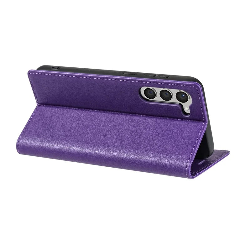 BKS-001 For Samsung Galaxy S23 Case Phone Leather Cover with Stand Wallet