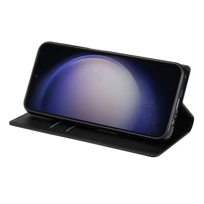 BKS-001 For Samsung Galaxy S23+ Case Magnetic Auto Closing Leather Wallet Cover