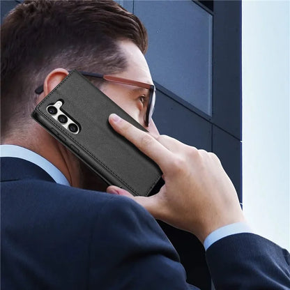 BKS-001 For Samsung Galaxy S23+ Case Magnetic Auto Closing Leather Wallet Cover