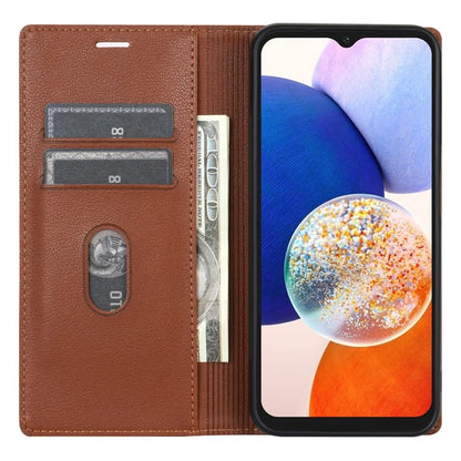 BKS-001 For Samsung Galaxy A14 5G / 4G Case Card Holder Wallet Phone Leather Cover