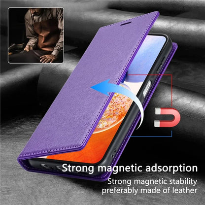BKS-001 For Samsung Galaxy A14 5G / 4G Case Card Holder Wallet Phone Leather Cover