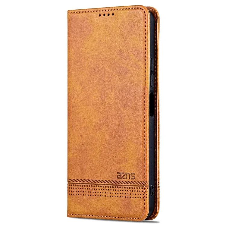 AZNS For Xiaomi Poco C65 4G / Redmi 13C Leather Case Wallet Magnetic Phone Cover