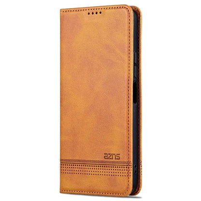 AZNS For Xiaomi Poco C65 4G / Redmi 13C Leather Case Wallet Magnetic Phone Cover