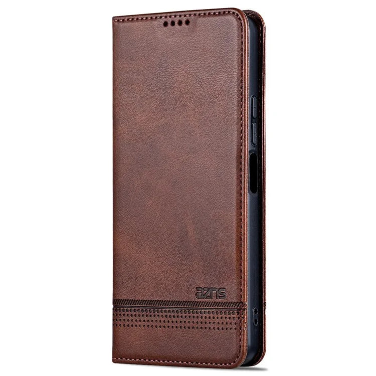 AZNS For Xiaomi Poco C65 4G / Redmi 13C Leather Case Wallet Magnetic Phone Cover