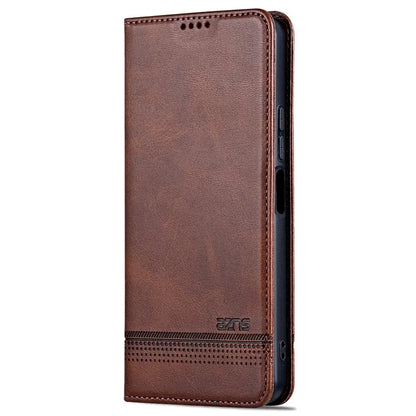 AZNS For Xiaomi Poco C65 4G / Redmi 13C Leather Case Wallet Magnetic Phone Cover