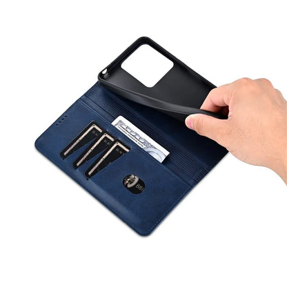 AZNS For Xiaomi Poco C65 4G / Redmi 13C Leather Case Wallet Magnetic Phone Cover