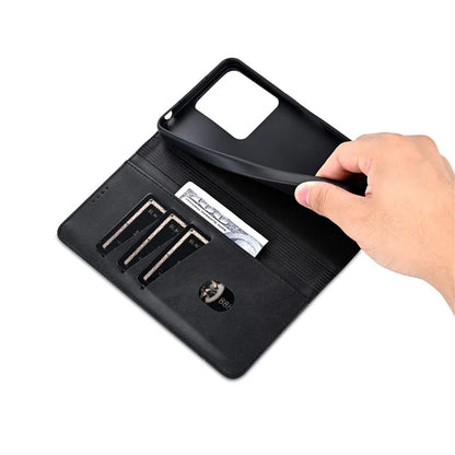AZNS For Xiaomi Poco C65 4G / Redmi 13C Leather Case Wallet Magnetic Phone Cover