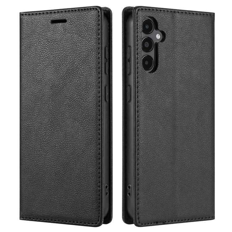 BKS-001 For Samsung Galaxy A24 4G (162.1 x 77.6 x 8.3mm) Case Anti-drop Phone Leather Cover