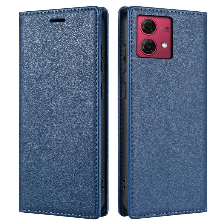 BKS-001 For Motorola Moto G84 5G Case Stand Wallet Folio Flip Phone Cover