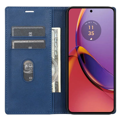 BKS-001 For Motorola Moto G84 5G Case Stand Wallet Folio Flip Phone Cover