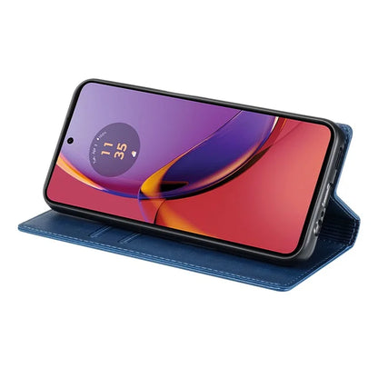 BKS-001 For Motorola Moto G84 5G Case Stand Wallet Folio Flip Phone Cover