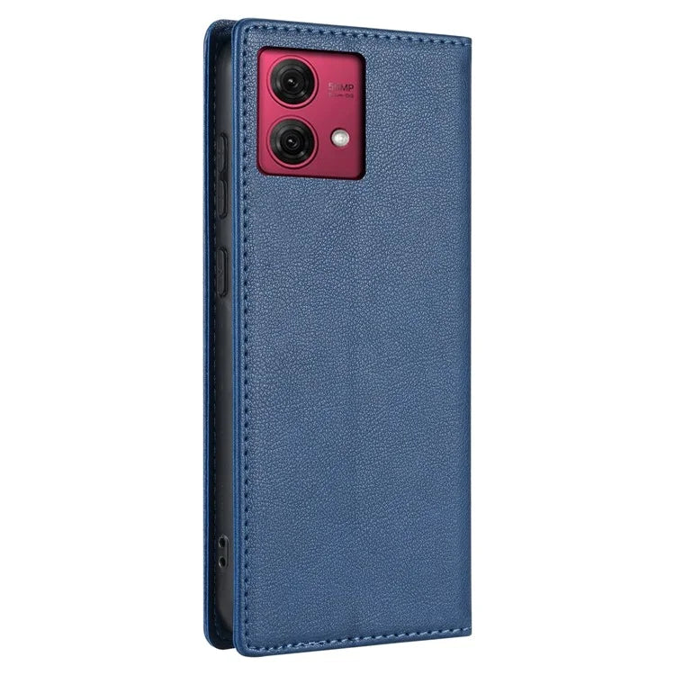 BKS-001 For Motorola Moto G84 5G Case Stand Wallet Folio Flip Phone Cover