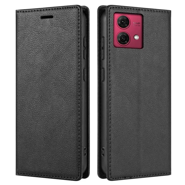 BKS-001 For Motorola Moto G84 5G Case Stand Wallet Folio Flip Phone Cover