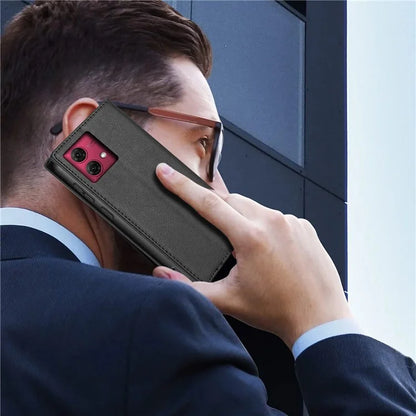 BKS-001 For Motorola Moto G84 5G Case Stand Wallet Folio Flip Phone Cover