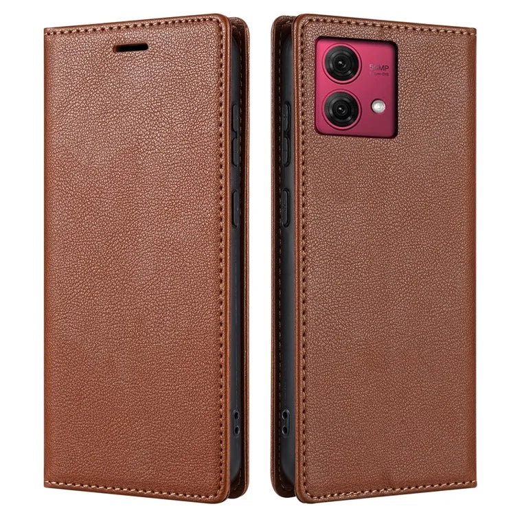 BKS-001 For Motorola Moto G84 5G Case Stand Wallet Folio Flip Phone Cover