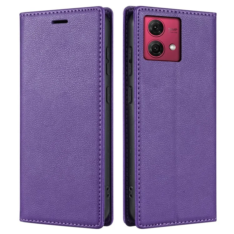 BKS-001 For Motorola Moto G84 5G Case Stand Wallet Folio Flip Phone Cover