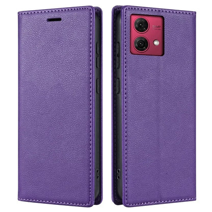BKS-001 For Motorola Moto G84 5G Case Stand Wallet Folio Flip Phone Cover
