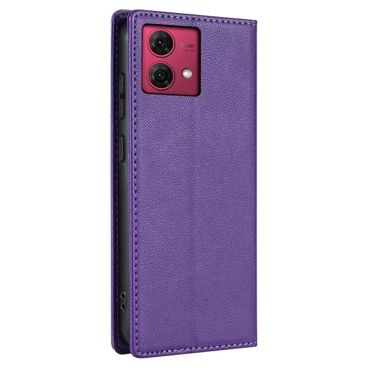 BKS-001 For Motorola Moto G84 5G Case Stand Wallet Folio Flip Phone Cover
