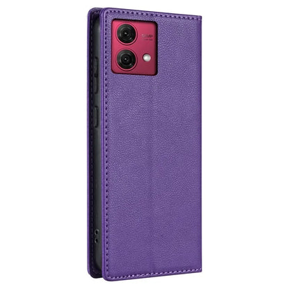 BKS-001 For Motorola Moto G84 5G Case Stand Wallet Folio Flip Phone Cover