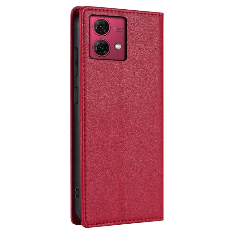 BKS-001 For Motorola Moto G84 5G Case Stand Wallet Folio Flip Phone Cover