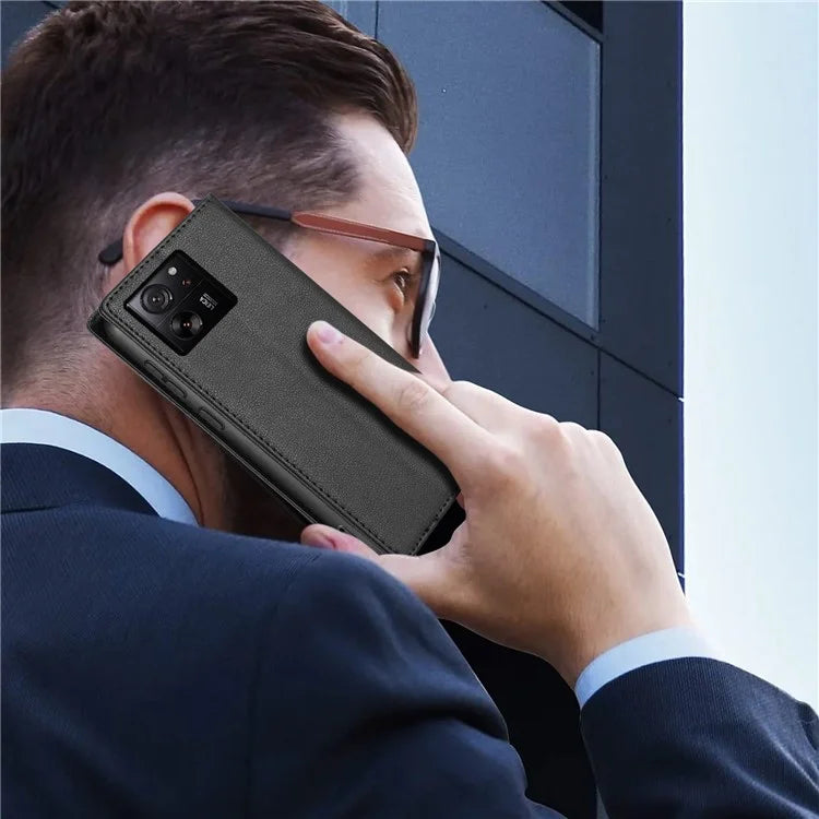 BKS-001 For Xiaomi 13T / 13T Pro / Redmi K60 Ultra Case Wallet Stand Flip Phone Cover