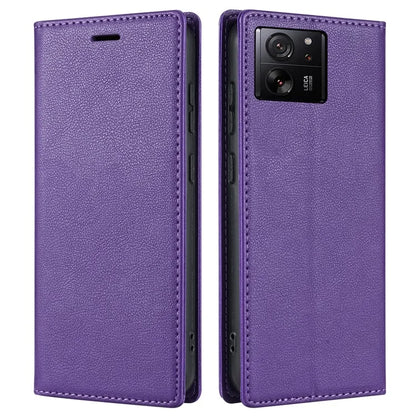 BKS-001 For Xiaomi 13T / 13T Pro / Redmi K60 Ultra Case Wallet Stand Flip Phone Cover