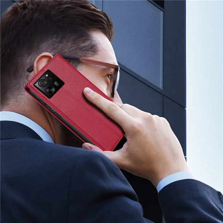BKS-001 For Xiaomi 13T / 13T Pro / Redmi K60 Ultra Case Wallet Stand Flip Phone Cover