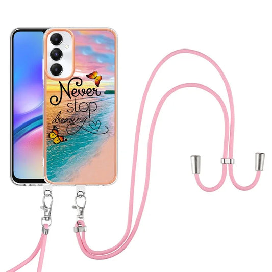 YB IMD Series-4 for Samsung Galaxy A05s 4G Case IMD TPU Electroplating Phone Guard Cover