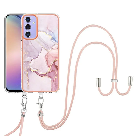 YB IMD Series-9 For Samsung Galaxy A15 5G Case IMD TPU Anti-scratch Phone Back Cover