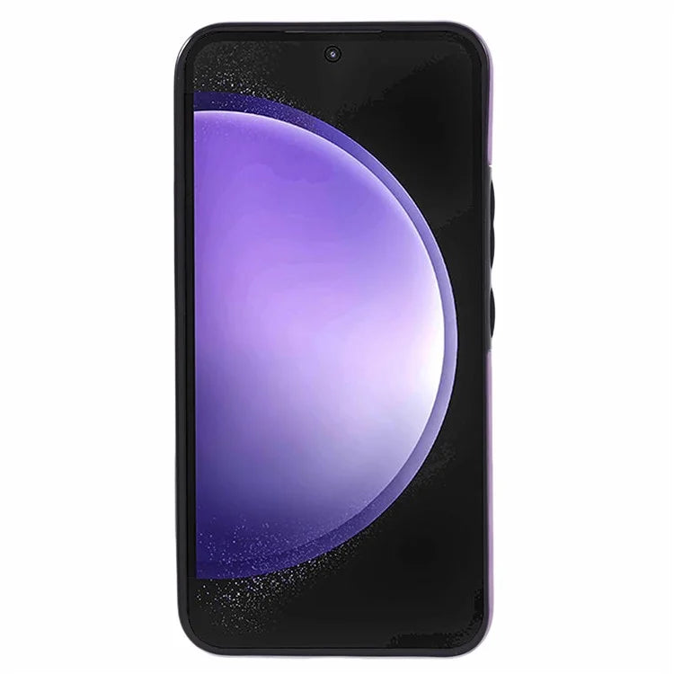 For Samsung Galaxy S23 FE Cell Phone Case RFID Blocking Retro PU+TPU Kickstand Cover