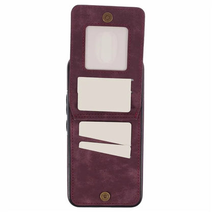 For Samsung Galaxy A14 5G /  A14 4G Case Retro PU+TPU Zippered Wallet Phone Cover