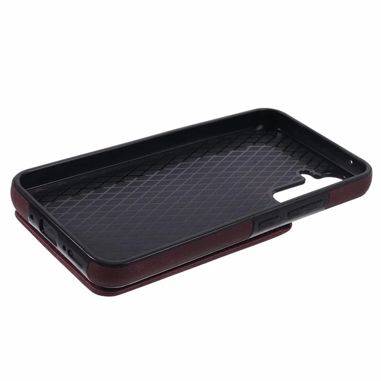 For Samsung Galaxy A14 5G /  A14 4G Case Retro PU+TPU Zippered Wallet Phone Cover